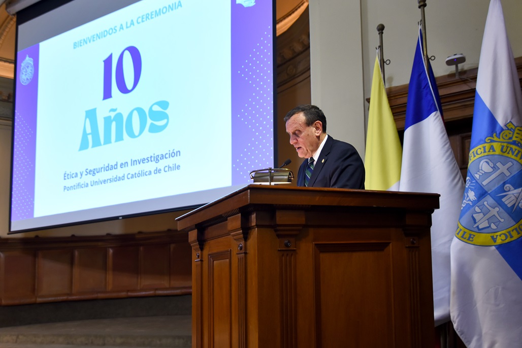 Celebración del 10.º Aniversario de la Unidad de Ética y Seguridad en Investigación de la Pontificia Universidad Católica de Chile